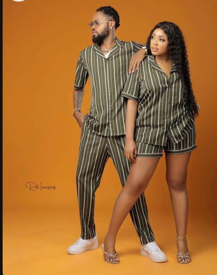 Relaxed Striped Unisex Set