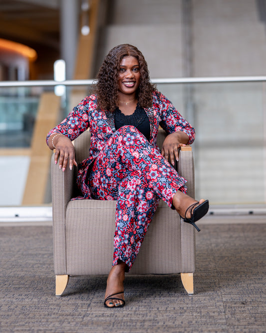 Ankara Corporate Blazer Jacket