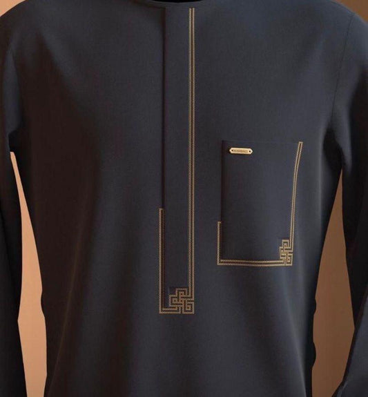 Geometric Navy Senator