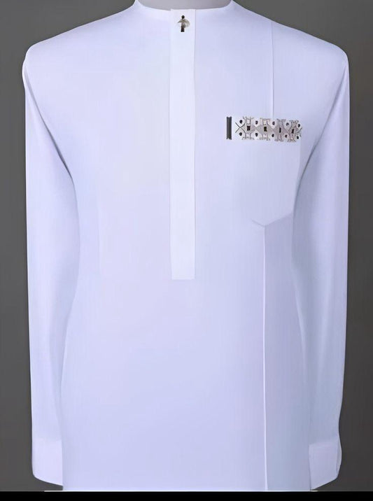 White Minimalist Formal Senator